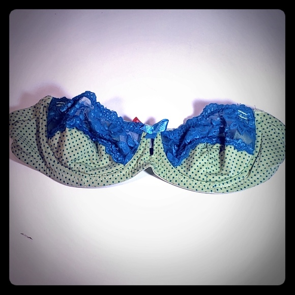 Strapless Bra Lace Polkadot - Picture 1 of 3